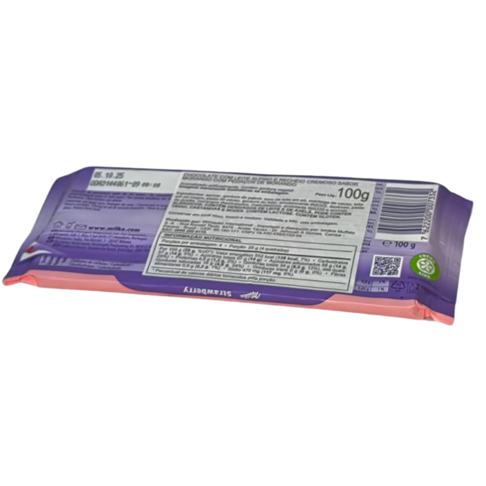 Chocolate Alpino Milka Morango 